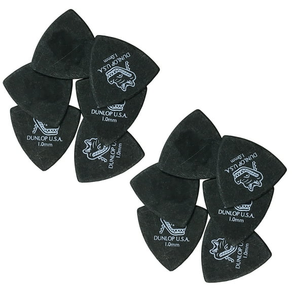 Dunlop Guitar Picks Gator Grip Small Triangle 1.0mm 12-pack