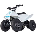 thumbnail image 1 of Electric Quad for Kids,4 Wheels Ride on Car,24V 350W Motor ATV (Mode:XW-EA14),Max Speed: 9mph,MAX Load:120lb,Equipped Shock,Front Light,Big Tire,Rear disc Brake,Avant-garde Shape and Matt color, 1 of 5