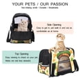 thumbnail image 3 of St. Patrick's Day Premium Fabric Dog Carrier - 17x10x11.8 in - 900D Oxford Cloth, Sherpa Base - Pet Travel Bag with Nylon Webbing Straps, 3 of 7
