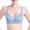 Blue, variant on Women's Underwire Nursing Bra - Full Coverage Support for Daily Wear