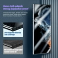 thumbnail image 3 of HD Clear Screen Protector for Samsung Galaxy S23 Ultra,Curved Edge Protection, Support Fingerprint, Hydrogel Film Soft TPU Protective Film [Not Tempered Glass], 3 Pack, 3 of 9