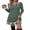 Sage Green, variant on WIHOLL Long Sleeve Dress for Women Knit Tunic Sweater Dress Crew Neck Casual Fall Winter Dresses