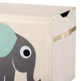 thumbnail image 3 of Coffre à jouets 3 Sprouts à motif d'éléphant, 3 of 7