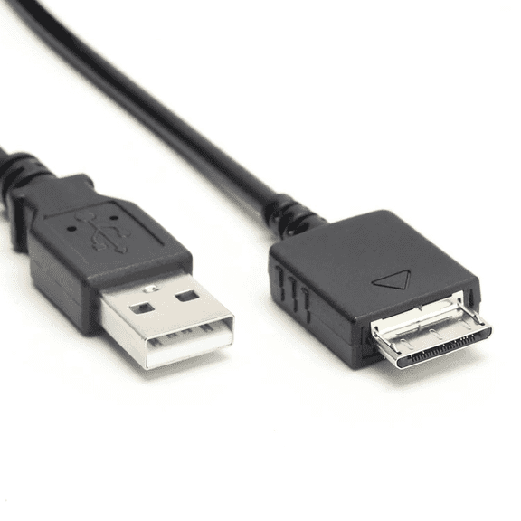 Sqrmekoko WMC-NW20MU Data Charging Cable Compatible with Walkman MP3 MP4 Player NWZ-A726 A728 A729 A815 A816 S615 S616 S618 S716 S718 Series