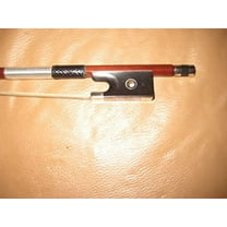 Vio Music 3/4 Pernambuco Violin Bow Ebony Frog, Silver Mounted