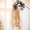 thumbnail image 6 of SPRING PARK Artificial Fake Wisteria Vine Ratta Hanging Garland Silk Flowers, 6 of 7