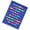 Blue, variant on Clear 10 Pocket Charts Standard Pocket Charts Back to School Supplies for Classroom or Home School Teaching Supplies
