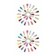 thumbnail image 2 of Thinsony 100pieces Keychain Tassel Versatile And Stylish Fringe Accessories Gifts AssortedColor-Silver 2Set, 2 of 6