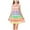 Multicolor A1, variant on Hrsba Kids Summer Dress,Casual Sleeveless Dress for Girls,Toddler Kids Girls Cute Gradient Sleeveless Camisole Dress A Line Suspenders Wrinkle Dress