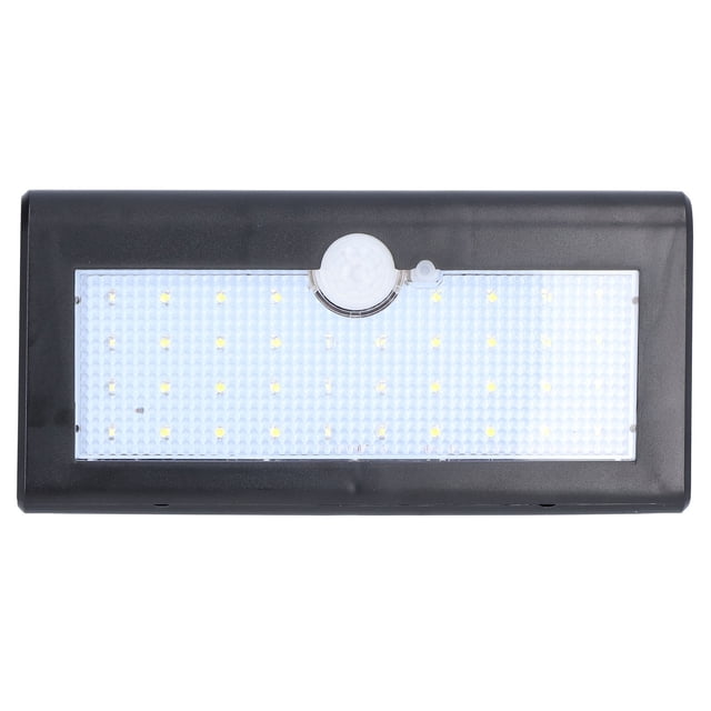 Luces exteriores impermeables, luz de pared solar 38 LED Lámpara de pared solar Luz de jardín Funcionalidad de alta precisión Jadeshay A