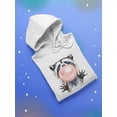 thumbnail image 3 of Raccoon Chewing Gum Hoodie Men -SPIdeals Designs, Male x-Large, 3 of 4