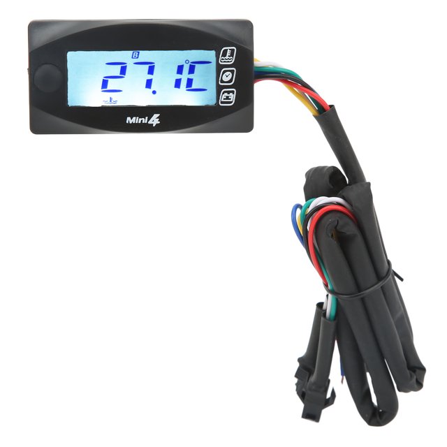 Termómetro para motocicleta, medidor de temperatura del agua 4 en 1, medidor de temperatura del agua, experiencia incomparable