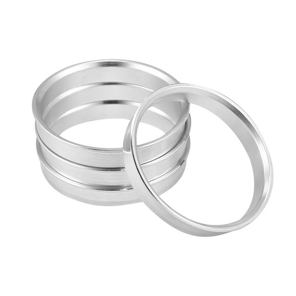 Unique Bargains 4pcs OD 60.1mm to ID 56.1mm Aluminum Alloy Vehicle Hub Centric Rings Wheel Bore Center Spacer