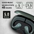 thumbnail image 2 of Auriculares abiertos: auriculares inalámbricos con micrófono para iPhone y Android, auriculares deportivos impermeables para correr, 2 of 6