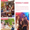 thumbnail image 2 of 30pcs Clown Carnival Party Photo Props Paper DIY Handheld Photo Booth Props, 2 of 8