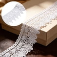 thumbnail image 3 of 9cm Wide Lace Trim For Wedding Dress Embellishment, DIY Sewing And Craft Packaging Decor, Fabric Ribbon Border (Multicolor ,91*9CM), 3 of 9