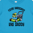 thumbnail image 4 of Inktastic Future Landscaper Like Daddy Boys Baby T-Shirt, 4 of 5