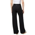 thumbnail image 3 of YITTY Active Women's High Waist Wide Leg Pants – Buttery Soft Lounge & Yoga Pants with Tummy Control Pants, 4-Way Stretch, Iconic Black, M, Regular | 31" Inseam, 3 of 7