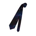 thumbnail image 5 of Men Polyester Tie Digital World Blockchain Necktie for Wedding Party Activities Slim Tie, 5 of 6