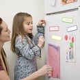 thumbnail image 4 of 54-pack whiteboardmagneter, 9 färger - 29 x 79 mm - skrivbar magnet, 4 of 5