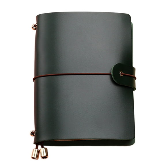 HauiWeiLyai Leather Notebook Set - Travel Journal, Sketchbook & Planner for School/Office (Diary, Agenda, Personal Organizer)