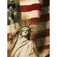 thumbnail image 2 of Art.com Statue of Liberty and American Flag Photographic Print by Joseph Sohm, 12" x 16", 2 of 4