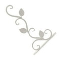 thumbnail image 2 of Limei 1Pcs Hanging Plant Bracket 12in Metal Wrought Iron Planter Hooks Wall Mounted Decorative Hanger Hook for Hanging Indoor Outdoor Planter Flower Pot Bird Feeder Wind Chime Lanterns (White), 2 of 7