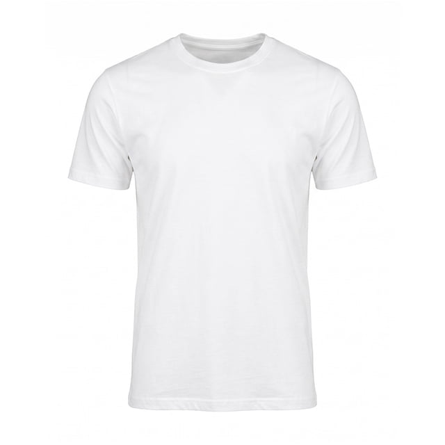 Playera George para Hombre Cuello Redondo Manga Corta Blanco Talla EG