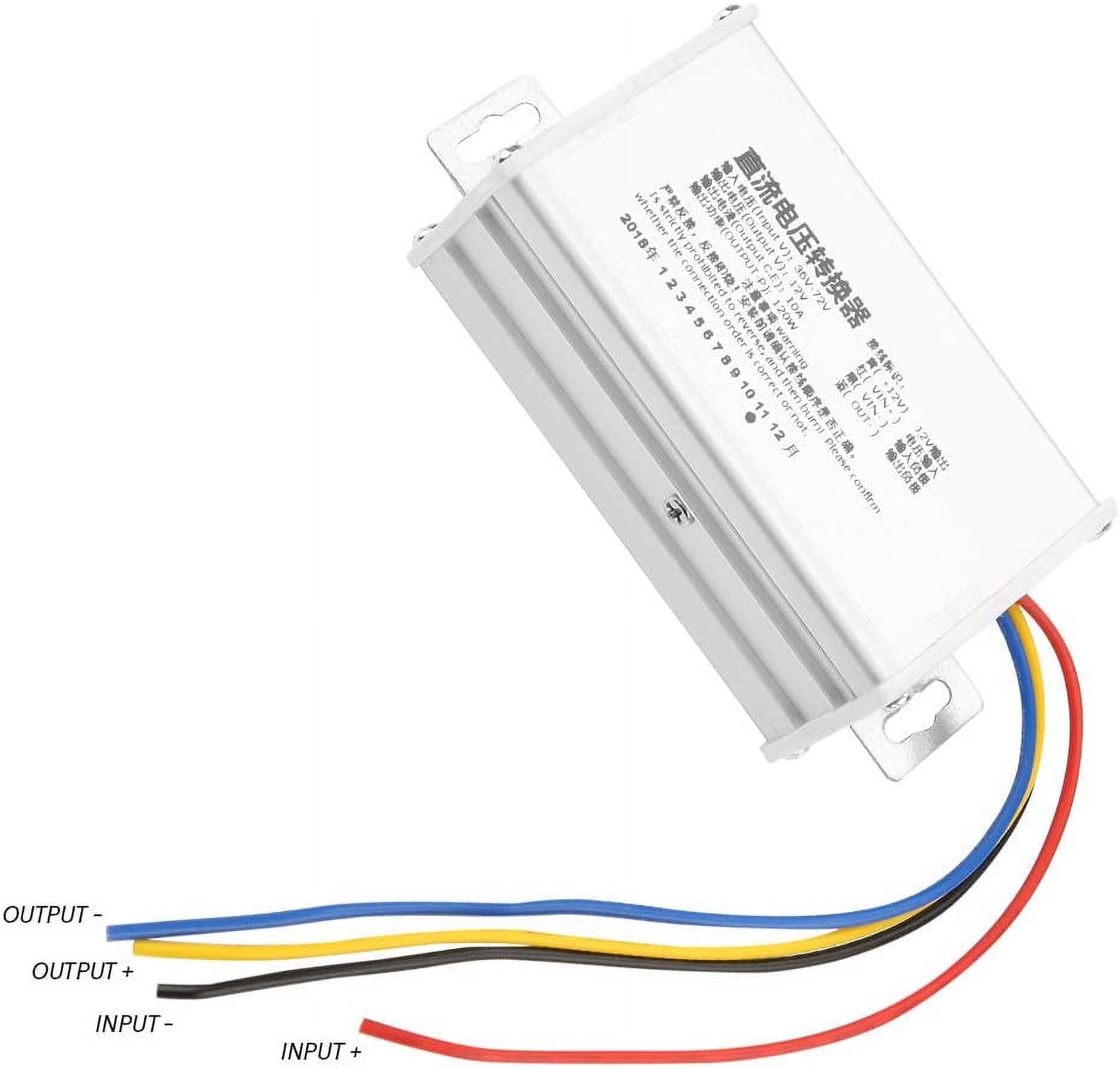 GGB-DC-DC Power Supply,DC Converter Step-Down Power Supply Module 36V-72V to 12V 10A 120W,DC Converter with Stable Performance—0516