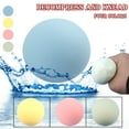 thumbnail image 2 of Sensory Flour Balls Soft Textured Stress Relief Squeezable Toys for Hand Exercise Anxiety Management and Calm Focus Blue, 2 of 3