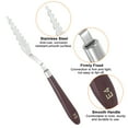 thumbnail image 5 of Uxcell E4 Painting Palette Knife Stainless Steel Art Spatula Scraper Mixing Tool for Acrylic, 5 of 7