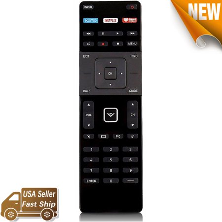 New XRT122 Remote for VIZIO XUMO/Netflix/IheartRadio keys E32-C1 E55-C1 E65X-C2