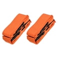 thumbnail image 6 of Luggage Straps Suitcase Belts with 2 Buckles, 2Mx5cm Cross Adjustable PP Travel Packing Accessories Orange 2Pcs, 6 of 6