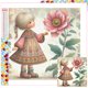 thumbnail image 1 of Kit Con Cuentas Cuadradas 5D DIY Del Arte 35x35cm, 1 of 9