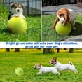 thumbnail image 5 of Lieonvis 24cm Pet Tennis Rubber Dog Tennis Ball Interactive Dog Tennis Ball Funny Large Pet Training Ball Toy Dog Inflatable Tennis Ball for Dog Pet Puppies Play, 5 of 10