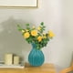 thumbnail image 5 of Vaso verde, Vaso hidropónico, Florero de imitación cerámica de plástico, Florero para arreglos florales, Ornamentos decorativos, Ornamentos, Vaso que puede almacenar agua, 5 of 6