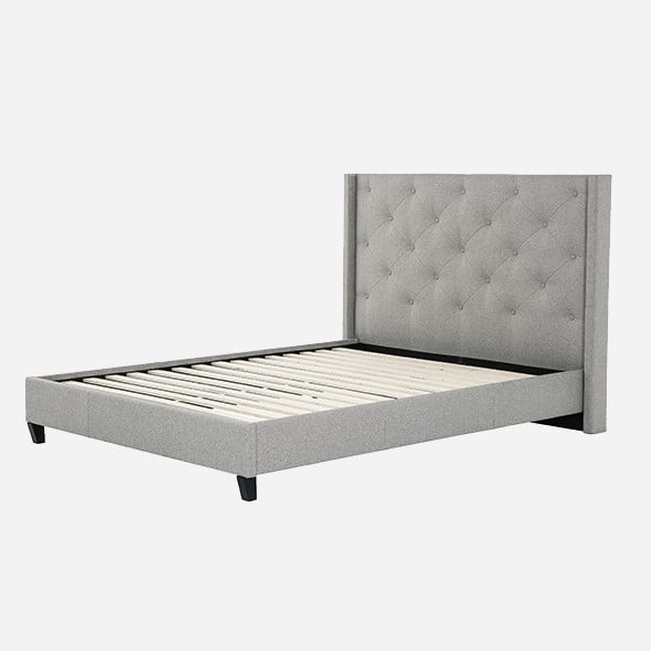 Hill country upholstered platform bed deals