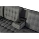 thumbnail image 3 of Sala Modular Doble Chaise Makora Marietta con Memory Foam Color Oxford Lino Respaldo Reclinable de 3 Posiciones, 3 of 7