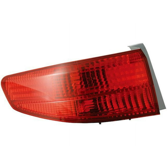 Left Tail Light Assembly - Compatible with 2005 Honda Accord Sedan