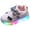 Pink, variant on Ccpelsie Walking Shoes Sneakers for Boys Girls Kids Gift LED Light Up Shoes(Black,9)