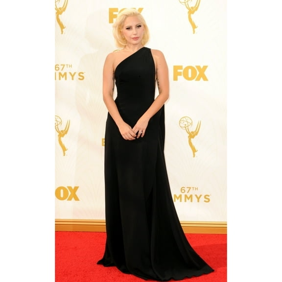 Lady Gaga At Arrivals For 67Th Primetime Emmy Awards 2015 - Arrivals 2 The Microsoft