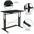thumbnail image 5 of Flash Furniture Stiles Work From Home Kit - Adjustable Computer Desk, Ergonomic Mesh Office Chair and Locking Mobile Filing Cabinet with Side Handles, 5 of 11