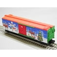 thumbnail image 5 of M.T.H. Electric Trains MTH RAILKING Christmas BOXCAR W/Blinking LEDs Reindeer Crossing O Gauge 30-71155, 5 of 9