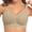 Beige, variant on Jelly Bras For Women Womens Wireless Comfort Soft Bra Full Coverage Everyday No Show Plus Size Support Green 4Xl-5Xl