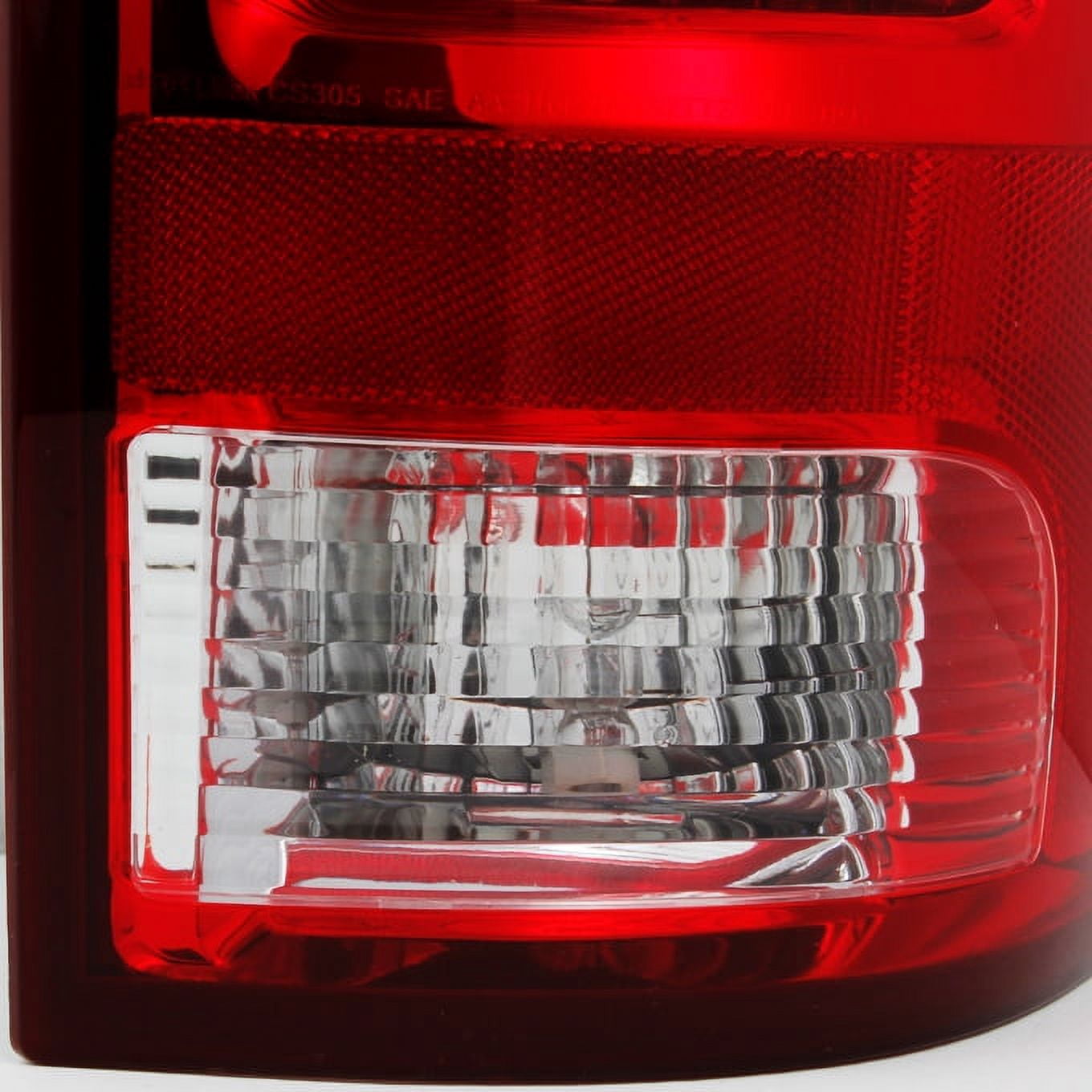 AKKON - For 09-18 Dodge Ram 1500/2500/3500 Pickup Truck Rear Red Clear Tail Light TailLamp Brake Lamp Driver Left Side