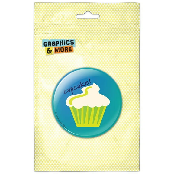 Cupcake Cuteness Pinback Button Pin Badge