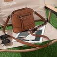 thumbnail image 4 of Wrangler Small Crossbody Bags for Women Shoulder Cute Purses and Handbags with Adjustable Strap, Brown, 4 of 7