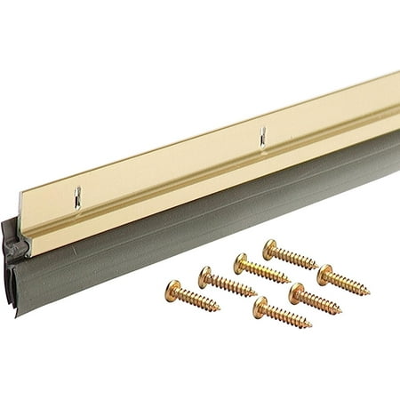 

Brite Gold 36 Aluminium Door Sweep with Triple Vinyl Seal - MD Building Products 05702