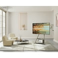 thumbnail image 5 of FITUEYES Modern Floor TV Stand Mini Corner Entertainment Center for TVs up to 65”,Khaki, 5 of 7