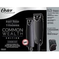 thumbnail image 2 of Oster Professional Common Wealth Edition Fast Feed Clipper + T-Finisher Trimmer Haircut Kit Combo Matte Black Model Number 076300-410 ( 076300 410 ), 2 of 4